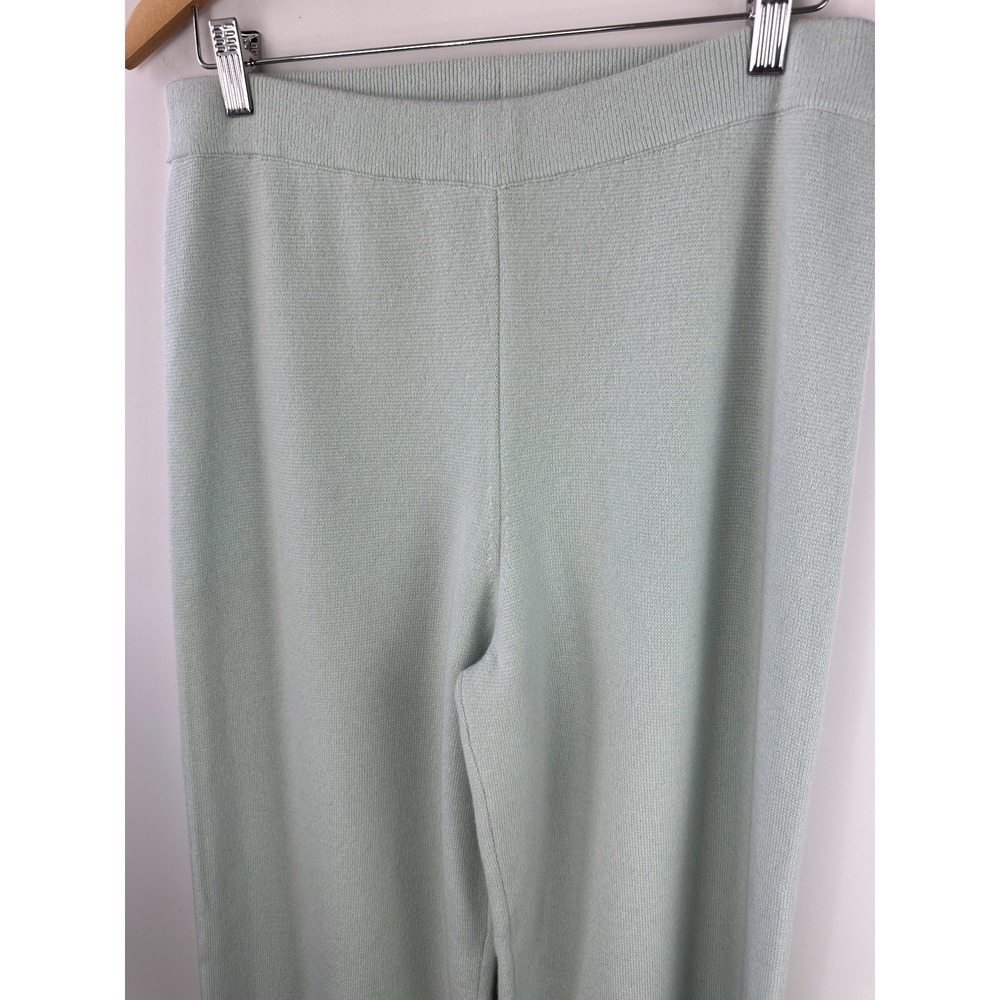 Kilte Collection Cashmere Set of Wide-Leg Pants & Short Sleeve Top Size 3 L/XL - Picture 15 of 16